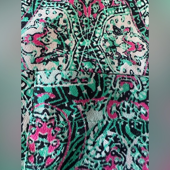 Van Heusen short sleeve blouse printed blouse/size XXL. - Picture 5 of 5